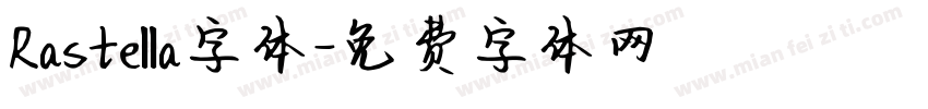 Rastella字体字体转换
