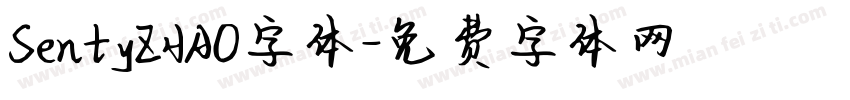 SentyZHAO字体字体转换