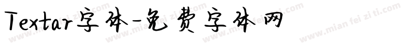 Textar字体字体转换