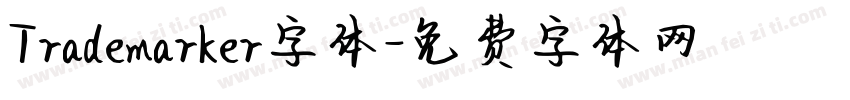 Trademarker字体字体转换