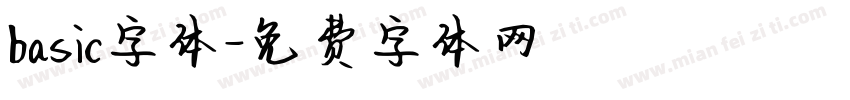 basic字体字体转换