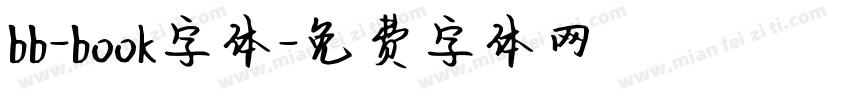 bb-book字体字体转换