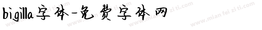 bigilla字体字体转换
