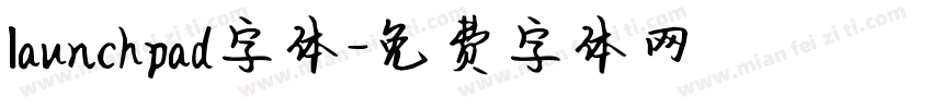 launchpad字体字体转换