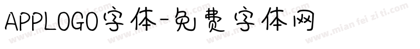 APPLOGO字体字体转换
