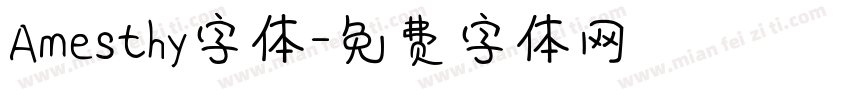 Amesthy字体字体转换