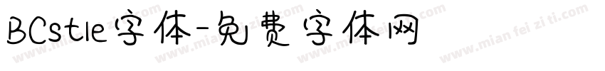 BCstle字体字体转换