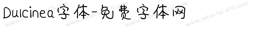 Dulcinea字体字体转换
