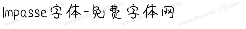 Impasse字体字体转换