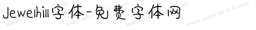Jewelhill字体字体转换