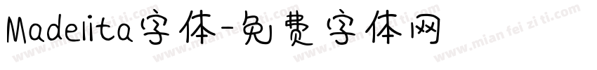 Madelita字体字体转换