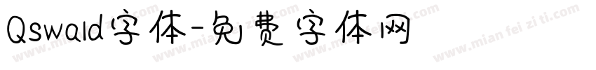 Qswald字体字体转换