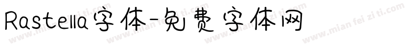 Rastella字体字体转换
