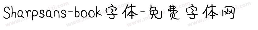 Sharpsans-book字体字体转换