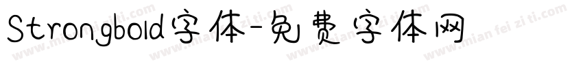 Strongbold字体字体转换