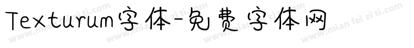 Texturum字体字体转换