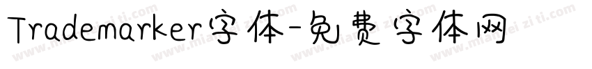 Trademarker字体字体转换