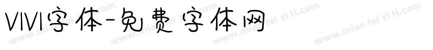 VIVI字体字体转换
