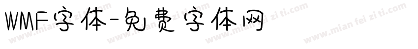 WMF字体字体转换