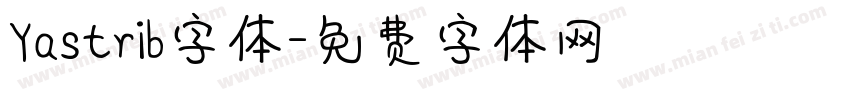 Yastrib字体字体转换