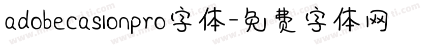 adobecaslonpro字体字体转换
