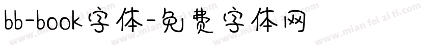 bb-book字体字体转换