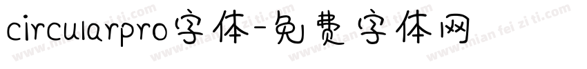 circularpro字体字体转换