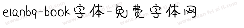 elanbq-book字体字体转换