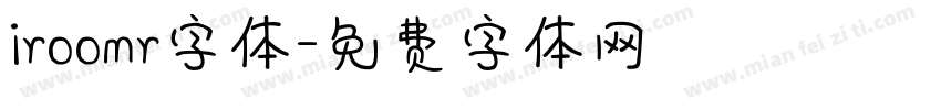 iroomr字体字体转换