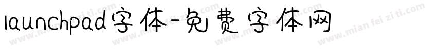 launchpad字体字体转换