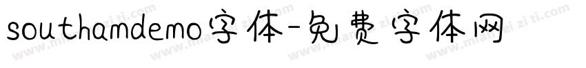 southamdemo字体字体转换