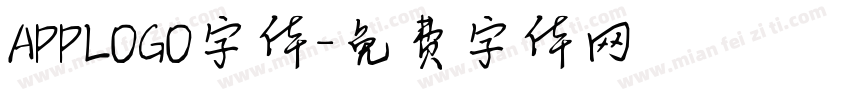 APPLOGO字体字体转换
