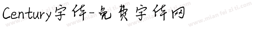 Century字体字体转换
