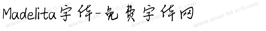 Madelita字体字体转换