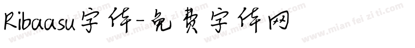 Ribaasu字体字体转换