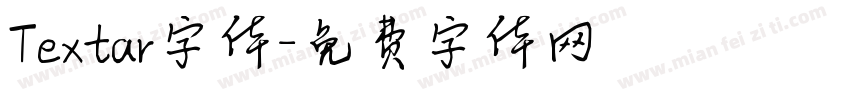 Textar字体字体转换