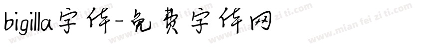 bigilla字体字体转换