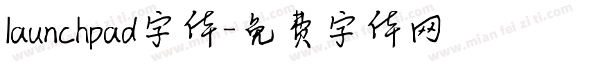 launchpad字体字体转换