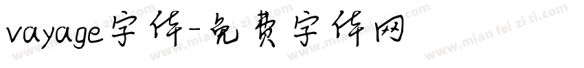 vayage字体字体转换