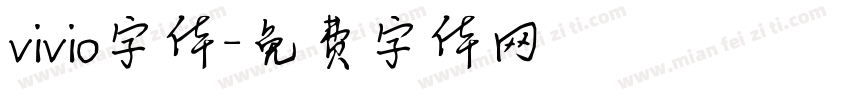 vivio字体字体转换