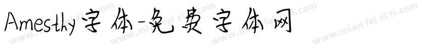 Amesthy字体字体转换