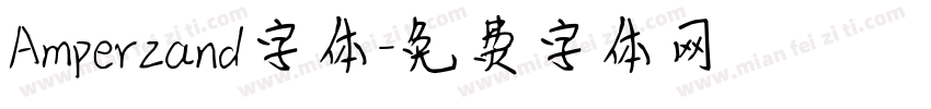 Amperzand字体字体转换