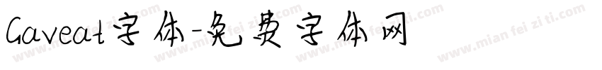 Gaveat字体字体转换