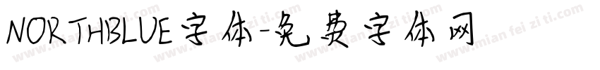 NORTHBLUE字体字体转换