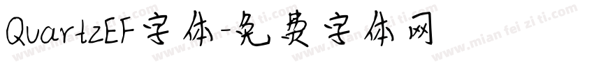 QuartzEF字体字体转换