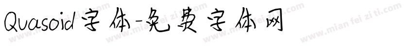 Quasoid字体字体转换