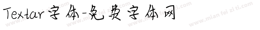 Textar字体字体转换