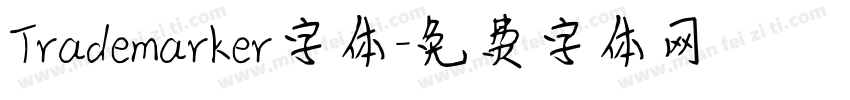 Trademarker字体字体转换