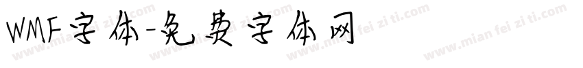 WMF字体字体转换