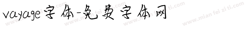 vayage字体字体转换